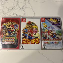 Paper Mario And RPG Switch Games