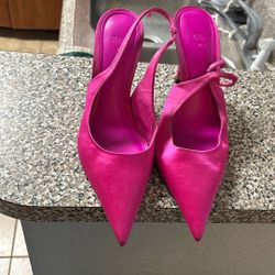 Pink Zara Heels