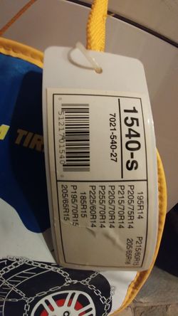 Tire chains, diamond.