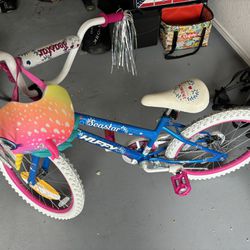 Brand New Kid Bike With Helmet 