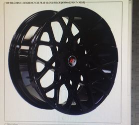 22" brand new wheels