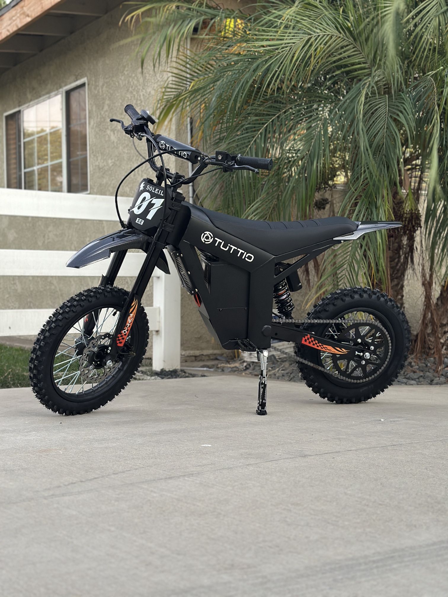 🔥 All Black Tuttio Electric Dirt Bike - 37MPH - Brand New