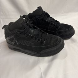 Nike Air Jordan Spizike Low Black Cat Size 7.5 Men’s