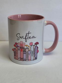 Taylor Swift Inspired "Swiftea" 12 oz. Ceramic Coffee Mug ~ by Orca