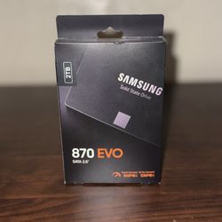 Samsung EVO 870 Internal 2TB SSD