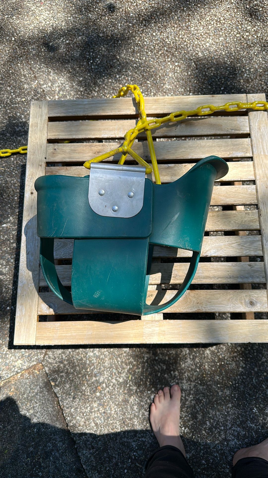 child’s swing seat - 6 months-4years of age