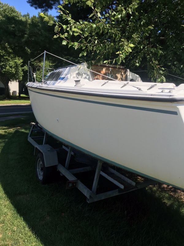 1988 hunter 23 foot sloop sailboat