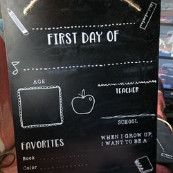 First And Last Day Of Signs