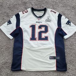 Tom Brady Patriots 2015 Superbowl Jerseys Size 52