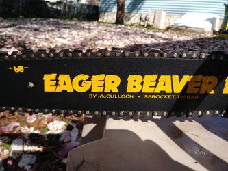 Eager Beaver 14 " chainsaw