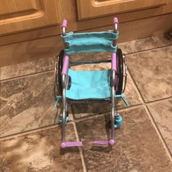 My Life 18” Doll Wheelchair Purple Teal