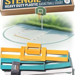 Basketball Court Stencil Kit