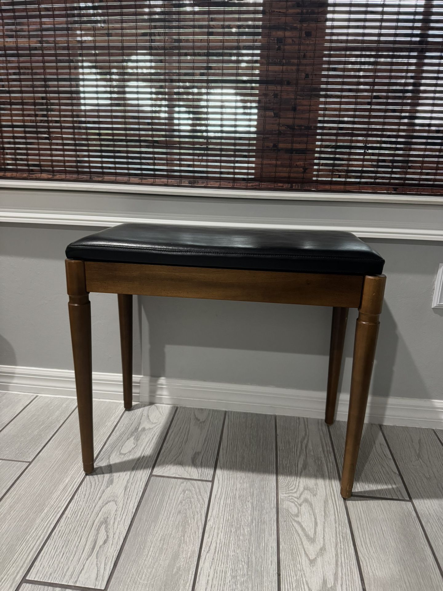 Mid Century piano seat/ bench