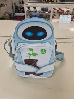 LOUNGEFLY X WALL-E Eve Boot Mini Backpack