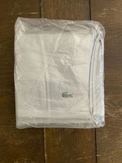 Lacoste Heritage Anti-Microbial Hand Towel Microchip Gray 16x30