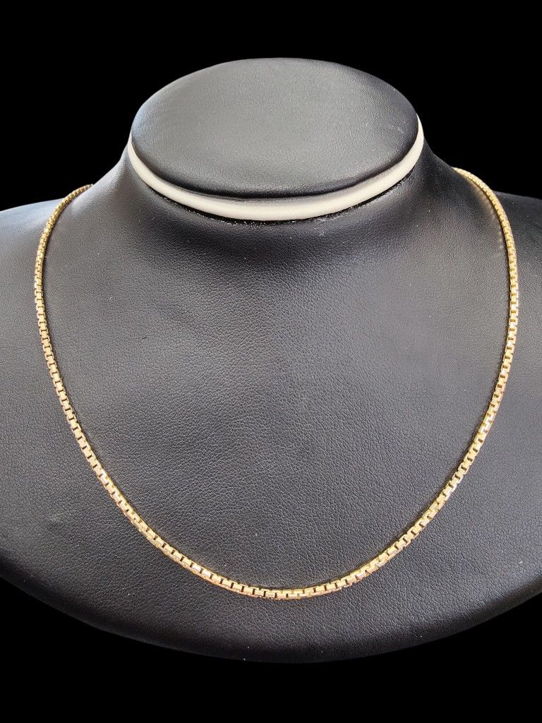 Gold Box Chain 14k 