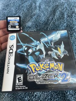 Pokemon Black 2 Authentic CIB