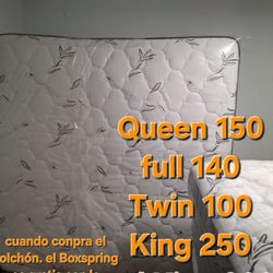 Mattress Pillow Top New 
