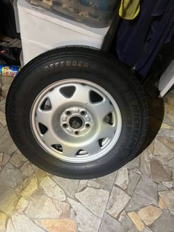 205/70r16 rim and tire only 1