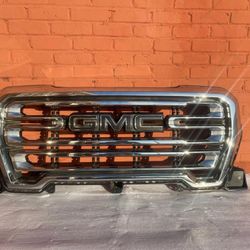 2019 2020 2021 GMC Sierra 1500 Front Chrome Grille OEM
