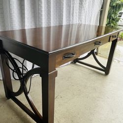 Beautiful Large Desk With Drawer !!! 30” H 30” W 60” L