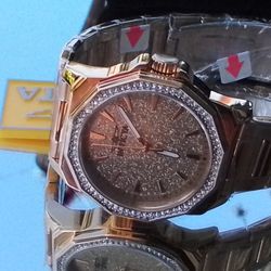 Women's Watch Invicta 34mm Crystal Gold 