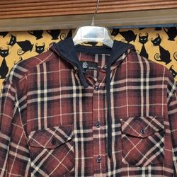 Molokai Surf Company Flannel Hoodie 