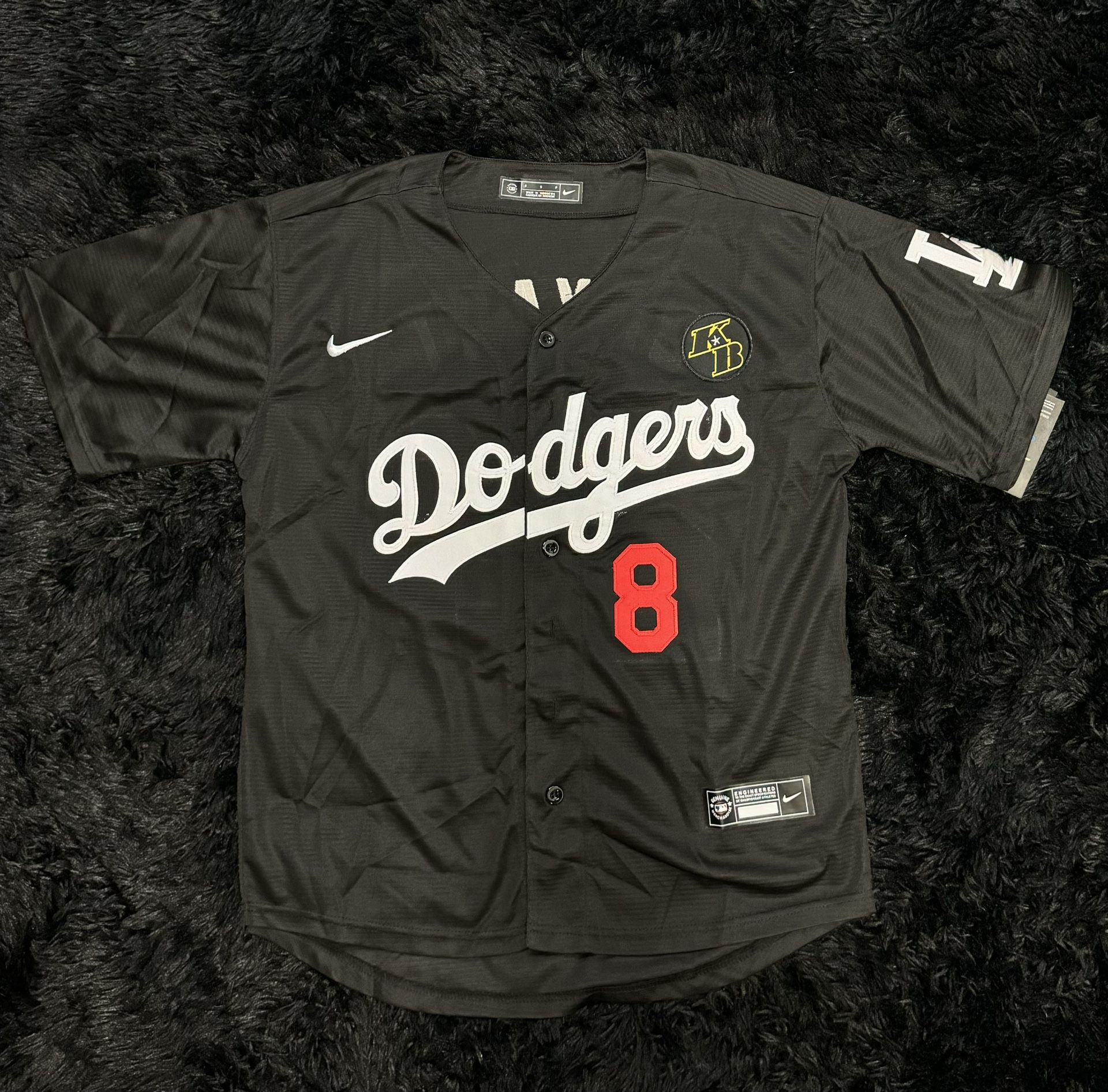 LA Dodgers Kobe Bryant #8 & #24 Baseball Jersey 