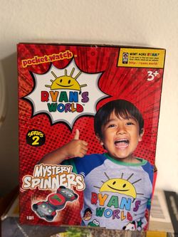 Ryan's World Mystery Spinners Series 2 Whole Box Sealed