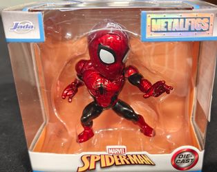 Jada Metallics Marvel Spider-Man Die-Cast Mini Figure NIB. Great Stocking Stuffe