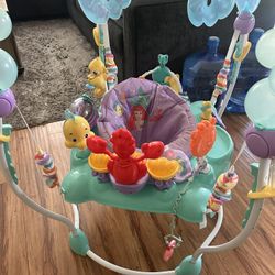 Little Mermaid Baby Jumper