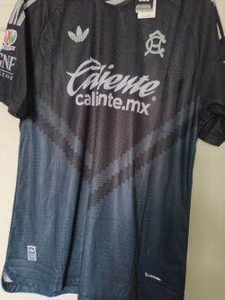 Adidas Authentic El Club America Soccer Black Jersey