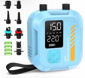 Electric Paddle Board Pump, Portable Rechargeable SUP Electric Pump