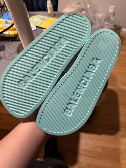 Balenciaga Wmns Pool Slides 'Mint' – Size US 11 W
