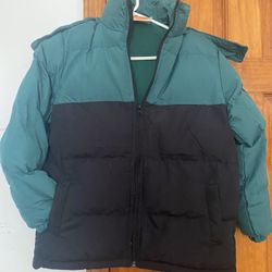 Boy Puffer Jacket Size 10-12