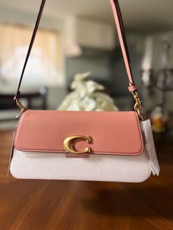 Coach Jet Shoulder Bag Pink/Melon