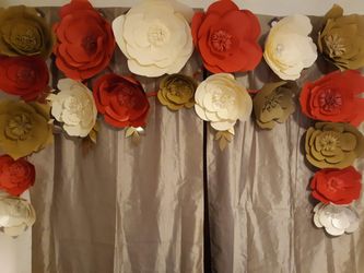 Flores de papel