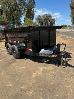 2026 RawMaxx SDX Knight Dump Trailer