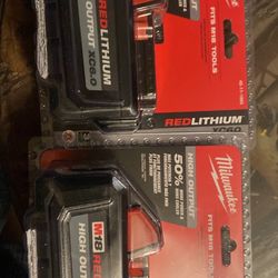 Milwaukee High Output 6.0 Batteries