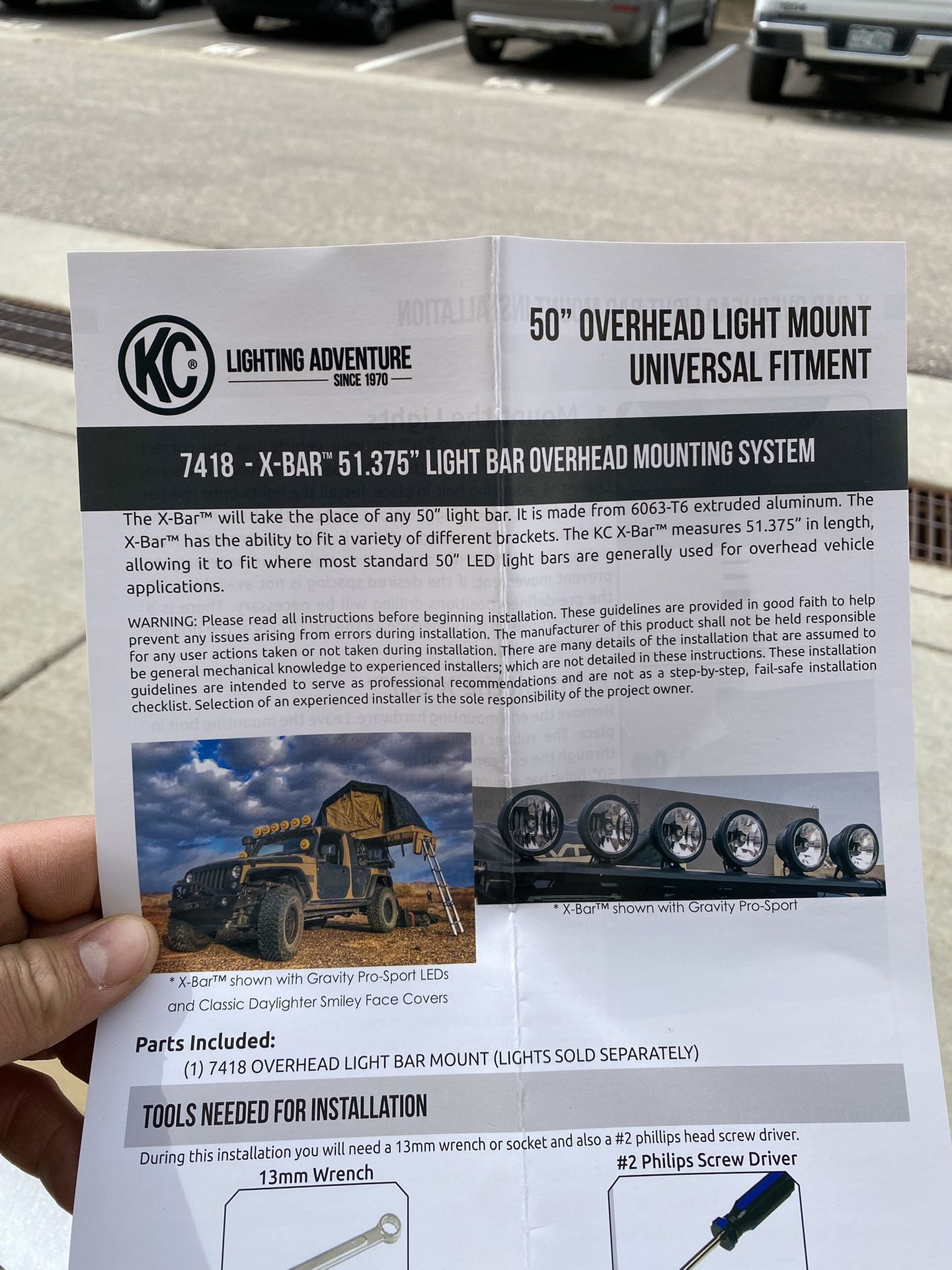 Jeep Tj Light Mounting System
