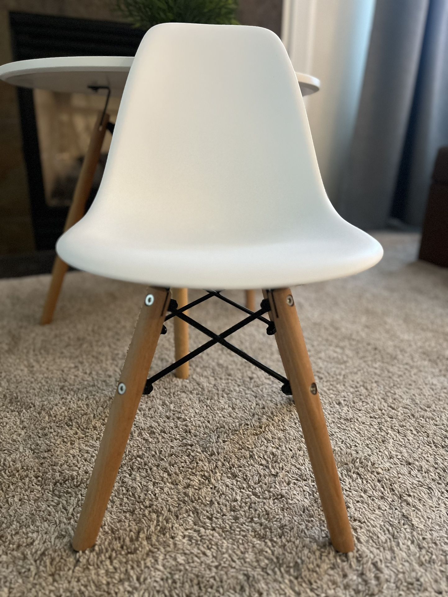 Mid-Century Dining Table For Toddlers