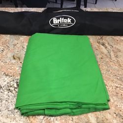 Portable Green Screen With Clamps And Stands