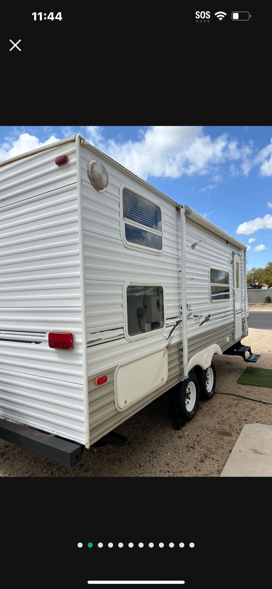 23 Foot 2008 Pioneer Spirit With Bunkhouse Travel Trailer In Excellent Condition. Everything Works Perfectly Well Kept In Covered Parking $7500