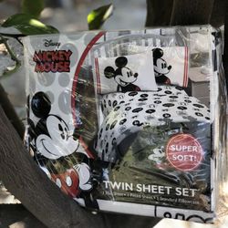 Mickey Twin Set Sheets
