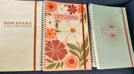 Home Finance & Bill Organizer with Monthly Pockets - Assorted Styles Each $3 five for $10