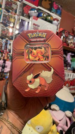 Pokémon flareon tin