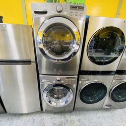 Lg Washwr And Dryer No Credit Needed