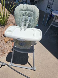 3 high chairs