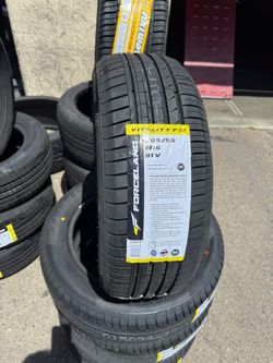 205/55R16 Forceland Brand new 4 tires Free Mount installed 205/55/16 llantas