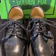 American work boots golden fox shoes for men black size 8 1/2 work and safety